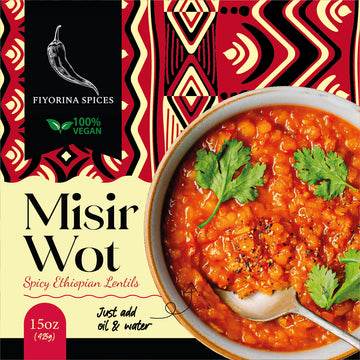 Misir Wot - Spicy Ethiopian Red Lentils